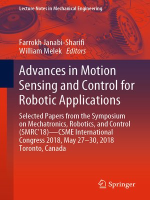 cover image of Advances in Motion Sensing and Control for Robotic Applications